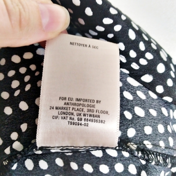 Anthropologie Akemi + Kin Mixed Media Blouse - Picture 6 of 9